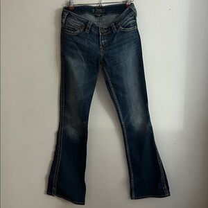 Silver Jeans Dark Blue Denim